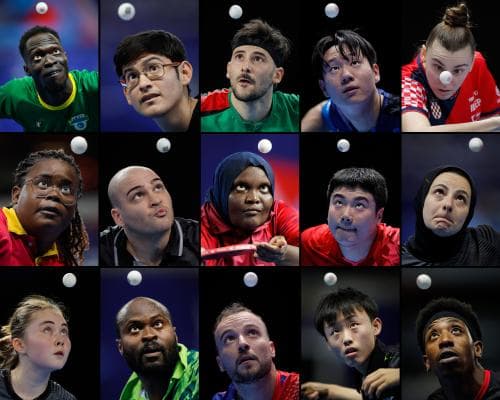 From ‘whiff-whaff’ to the Table Tennis World Championships – photo essay