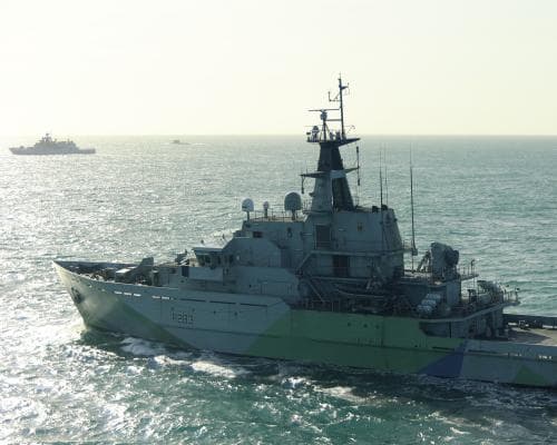 Royal Navy tracks Russian frigate for one month off UK coast